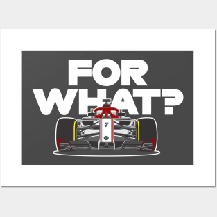 Kimi Raikkonen - For What? Posters and Art